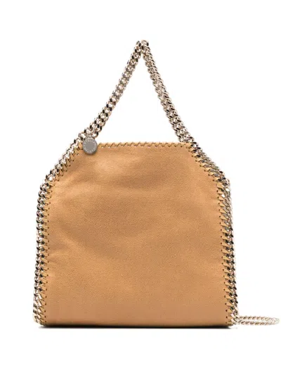 Stella Mccartney Mini Falabella Tote Bag In Brown