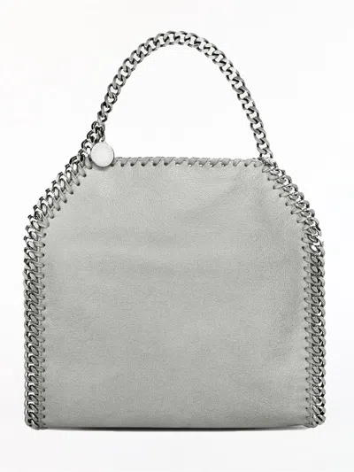 Stella Mccartney Mini Falabella Tote Bag In Gray