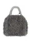 Stella Mccartney Mini Falabella Tote Bag In Grey