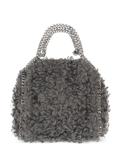 Stella Mccartney Mini Falabella Tote Bag In Grey