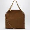 Stella Mccartney Mini Falabella Tote Bag In Brandy Colour