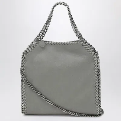 Stella Mccartney Mini Falabella Tote Bag In Light Grey In Gray