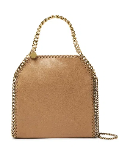 Stella Mccartney Mini Falabella Tote Bag In Neutrals