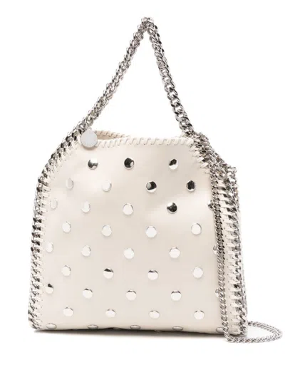 Stella Mccartney Mini Falabella Tote Bag In White