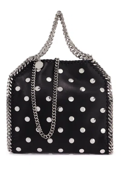 Stella Mccartney Mini Falabella Tote Bag With Studs Women In Black