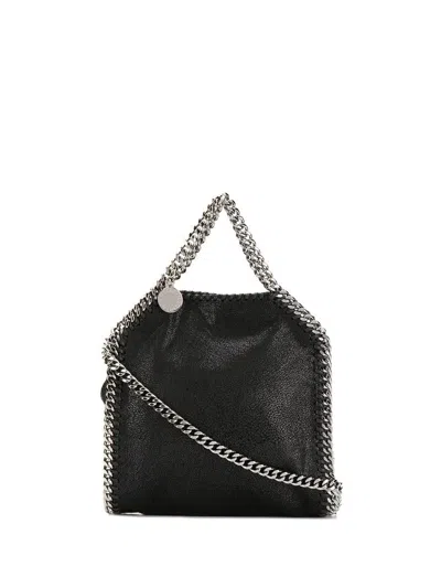 Stella Mccartney Mini Falabella Tote Bags In Black