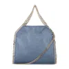 Stella Mccartney Mini Eco-friendly Shoulder Bag In Blue