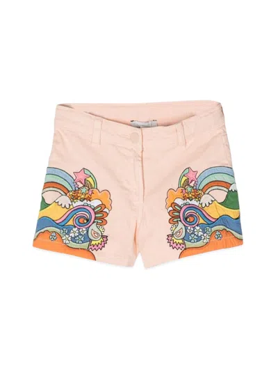 Stella Mccartney Shorts Prints In Pink