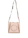 Stella Mccartney Mini Logo-cutout Cross Body Bag In Neutral