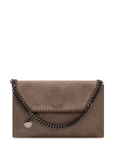Stella Mccartney Mini Portasheet Wallet In Brown