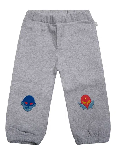 Stella Mccartney Mini Robot Trousers In Grigio