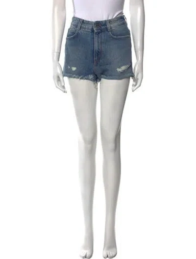 Pre-owned Stella Mccartney Mini Shorts In Blue