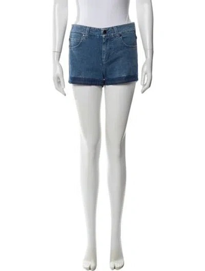 Pre-owned Stella Mccartney Mini Shorts In Blue