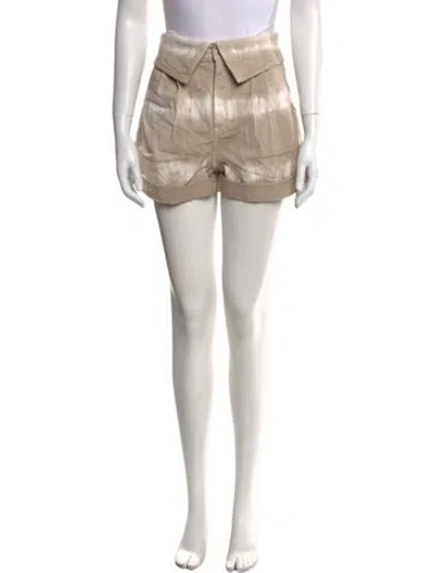 Pre-owned Stella Mccartney Mini Shorts W/ Tags In Neutral
