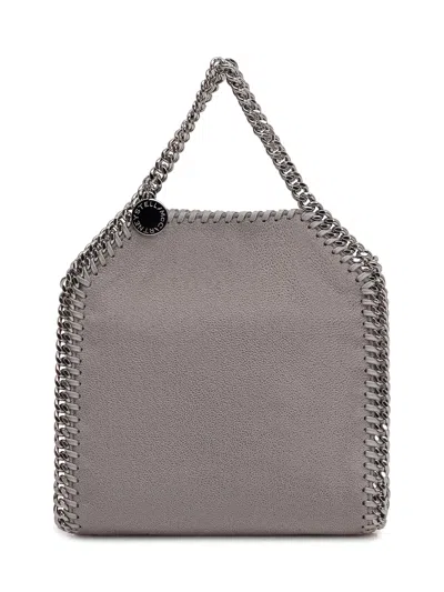 Stella Mccartney Mini Shoulder Bag In Gray