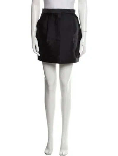 Pre-owned Stella Mccartney Mini Skirt In Black