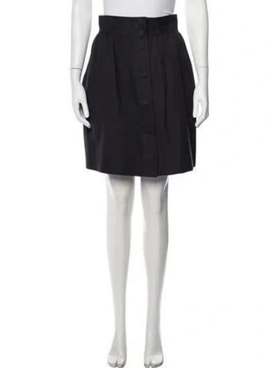 Pre-owned Stella Mccartney Mini Skirt In Black