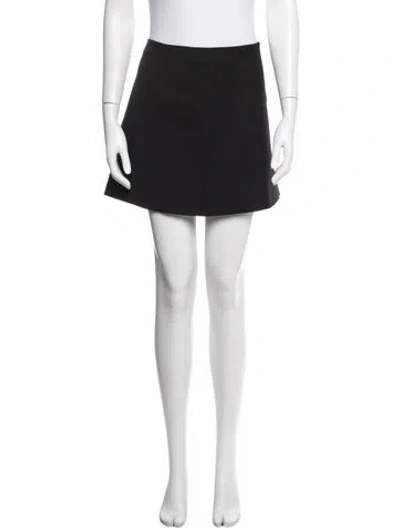 Pre-owned Stella Mccartney Mini Skirt In Black/white