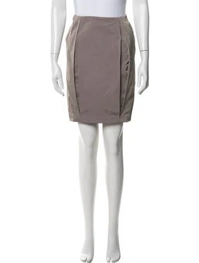 Pre-owned Stella Mccartney Mini Skirt In Gray
