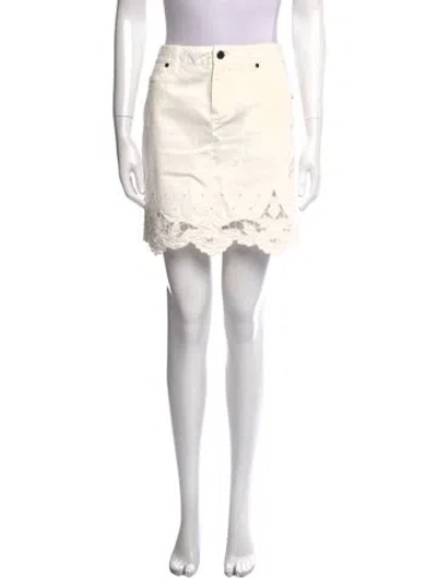 Pre-owned Stella Mccartney Mini Skirt In Neutral