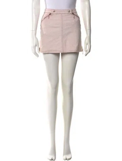 Pre-owned Stella Mccartney Mini Skirt In Pink