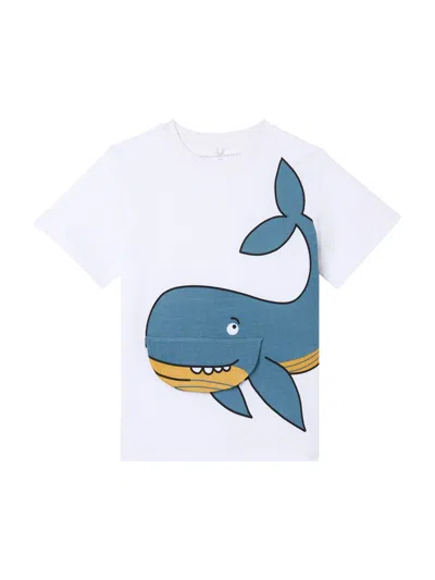 Stella Mccartney Mini Special Edition T-shirt For Boys In White
