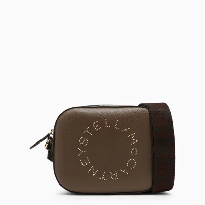 STELLA MCCARTNEY STELLA MCCARTNEY MINI STELLA LOGO BROWN BAG WOMEN