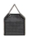Stella Mccartney Mini Structured Shoulder Bag In Black