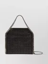 Stella Mccartney Mini Tote Bag Falabella In Brown