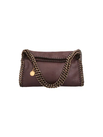 Stella Mccartney Mini Tote Bag "falabella" In Brown