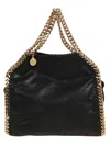 Stella Mccartney Tiny Tote Eco Shaggy Deer W/gold Color Chain