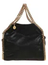 Stella Mccartney Tiny Tote Eco Shaggy Deer W/gold Color Chain