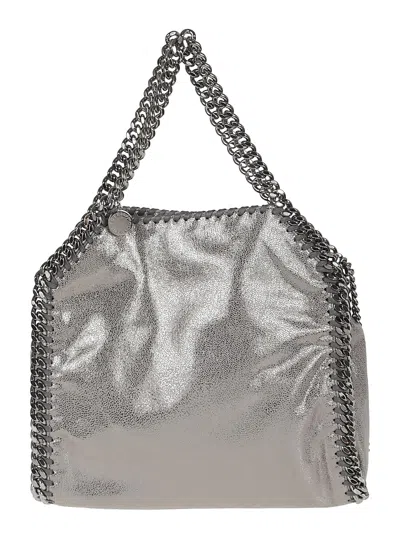 Stella Mccartney Mini Tote Falabella In Gray