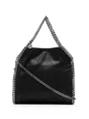 Stella Mccartney Black Falabella Tiny Tote Bag