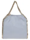 Stella Mccartney Powder Blue Shaggy Deer Falabella Handbag