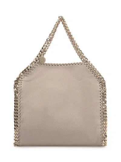 Stella Mccartney Mini Trendy Shoulder Bag In Neutral