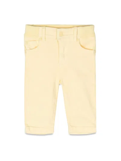 Stella Mccartney Mini Trousers For Girls In Yellow