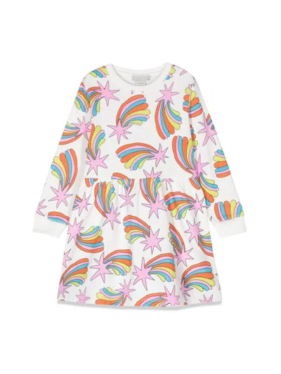 Stella Mccartney Mini T-shirt Dress For Girls In Pink