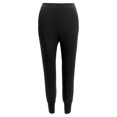 STELLA MCCARTNEY MINIMALIST ELASTIC WAIST CROPPED JOGGER PANTS