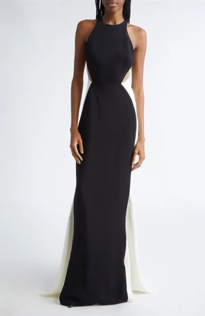 STELLA MCCARTNEY STELLA MCCARTNEY MIRACLE COLORBLOCK GOWN