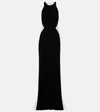 Stella Mccartney Miracle Paneled Gown In Black