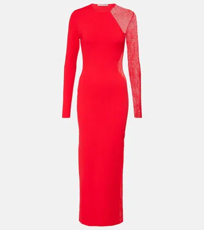 STELLA MCCARTNEY MIRACLE PANELLED MAXI DRESS