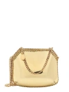 STELLA MCCARTNEY MIRRORED ALTER MAT SHOULDER BAG WITH LOGOED CHARM