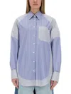 STELLA MCCARTNEY "MIXED STRIPE" SHIRT