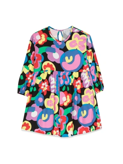 Stella Mccartney Kids' M/l Patterned Dress In Multicolour