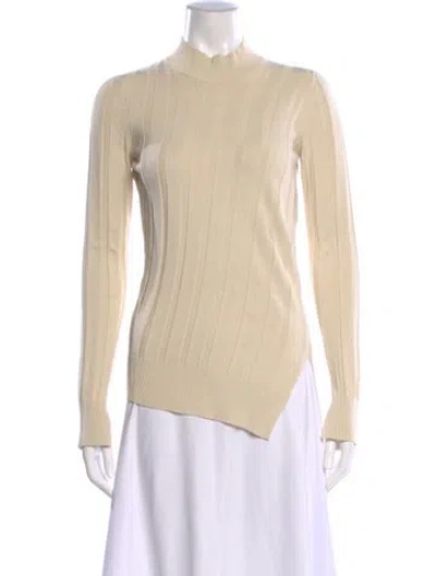 Pre-owned Stella Mccartney Mock Neck Sweater In Neutral