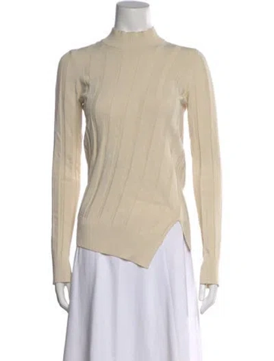 Pre-owned Stella Mccartney Mock Neck Sweater In Neutral