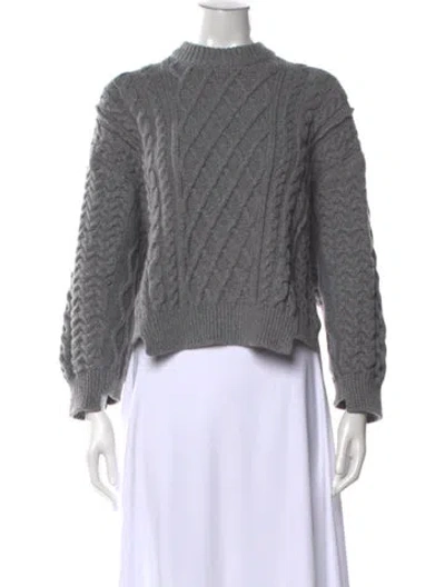 Pre-owned Stella Mccartney Mock Neck Sweater W/ Tags In Grey