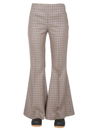 Stella Mccartney Mona Trousers In Neutral