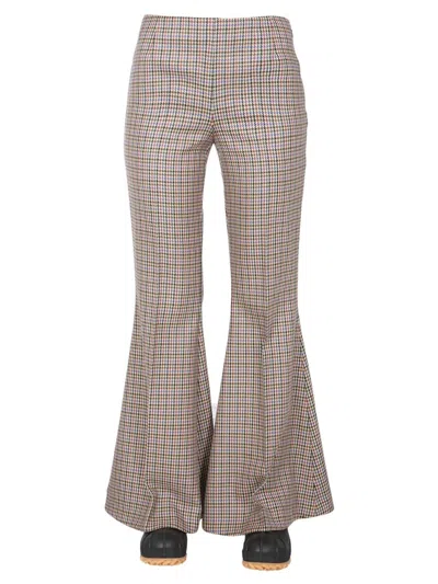 Stella Mccartney Mona Trousers In Brown